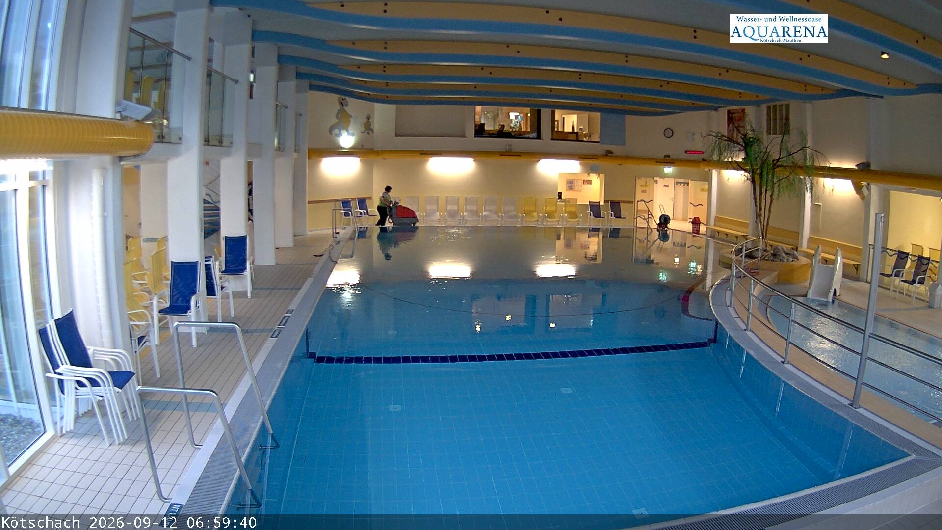 Archived image Webcam Spa Aquarena