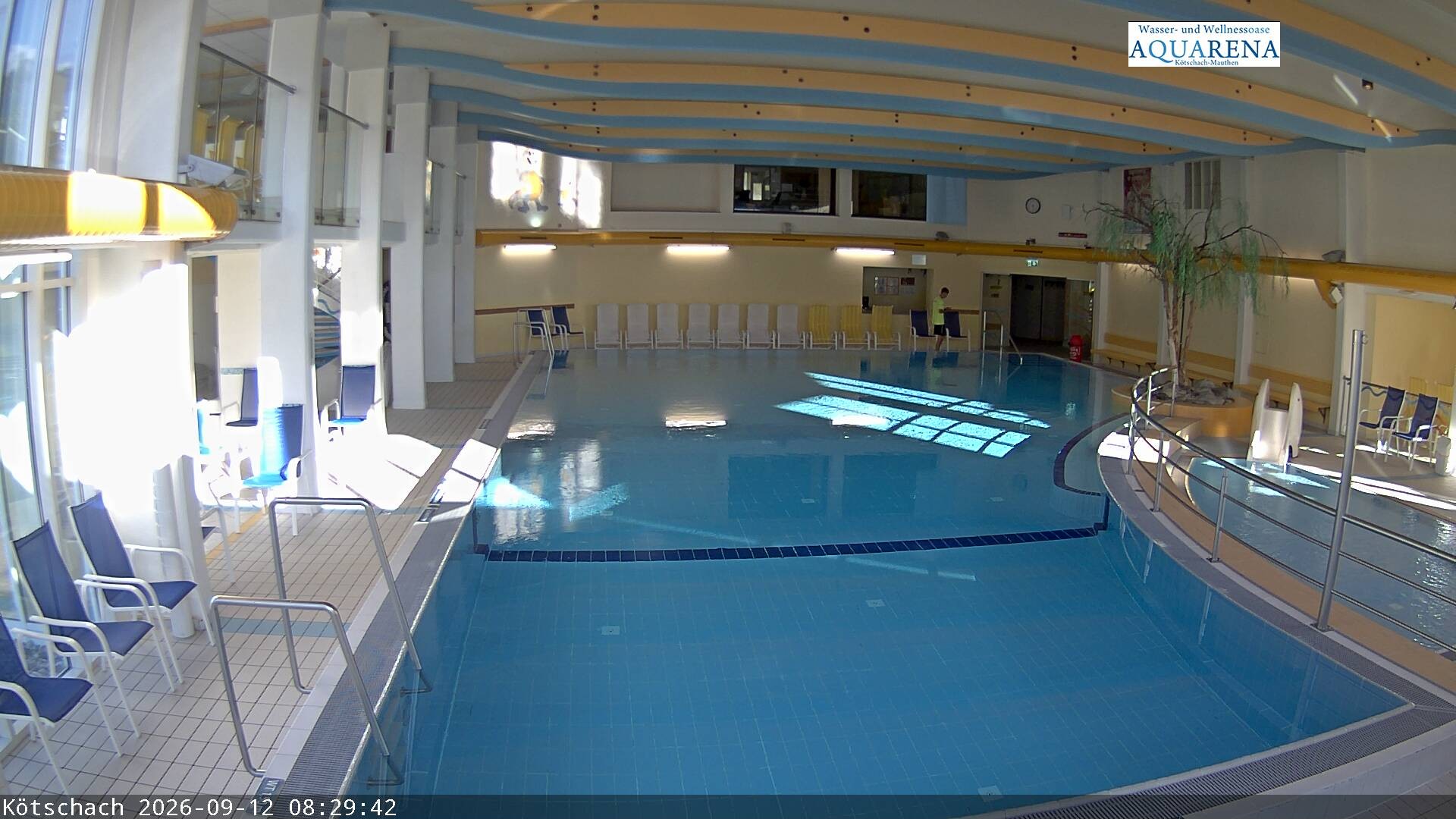 Archived image Webcam Spa Aquarena