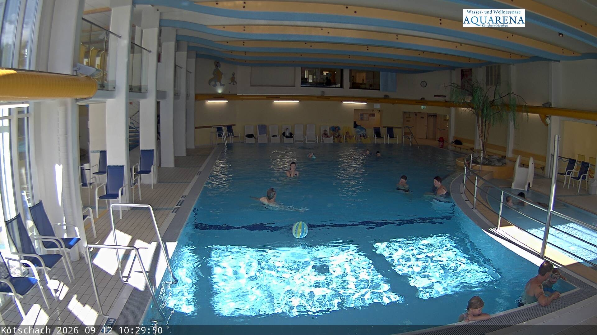 Archived image Webcam Spa Aquarena