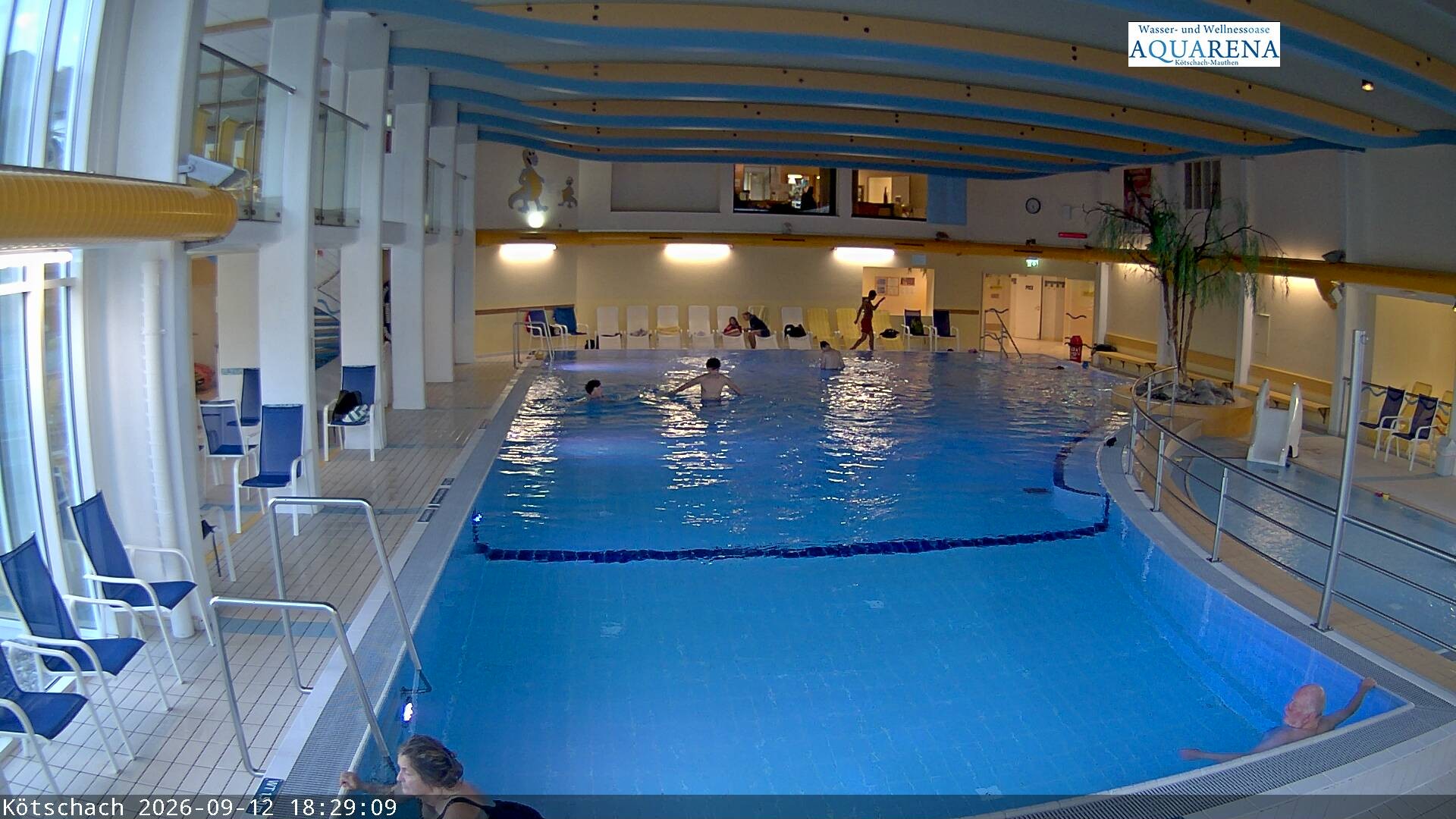 Archived image Webcam Spa Aquarena