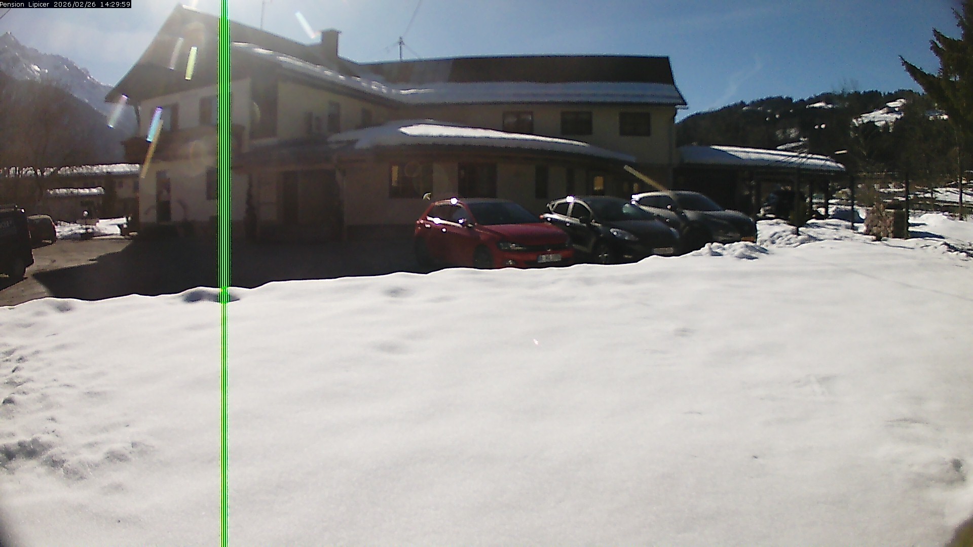 Archiv Foto Webcam Pension Lipicer in Kötschach Mauthen, Kärnten