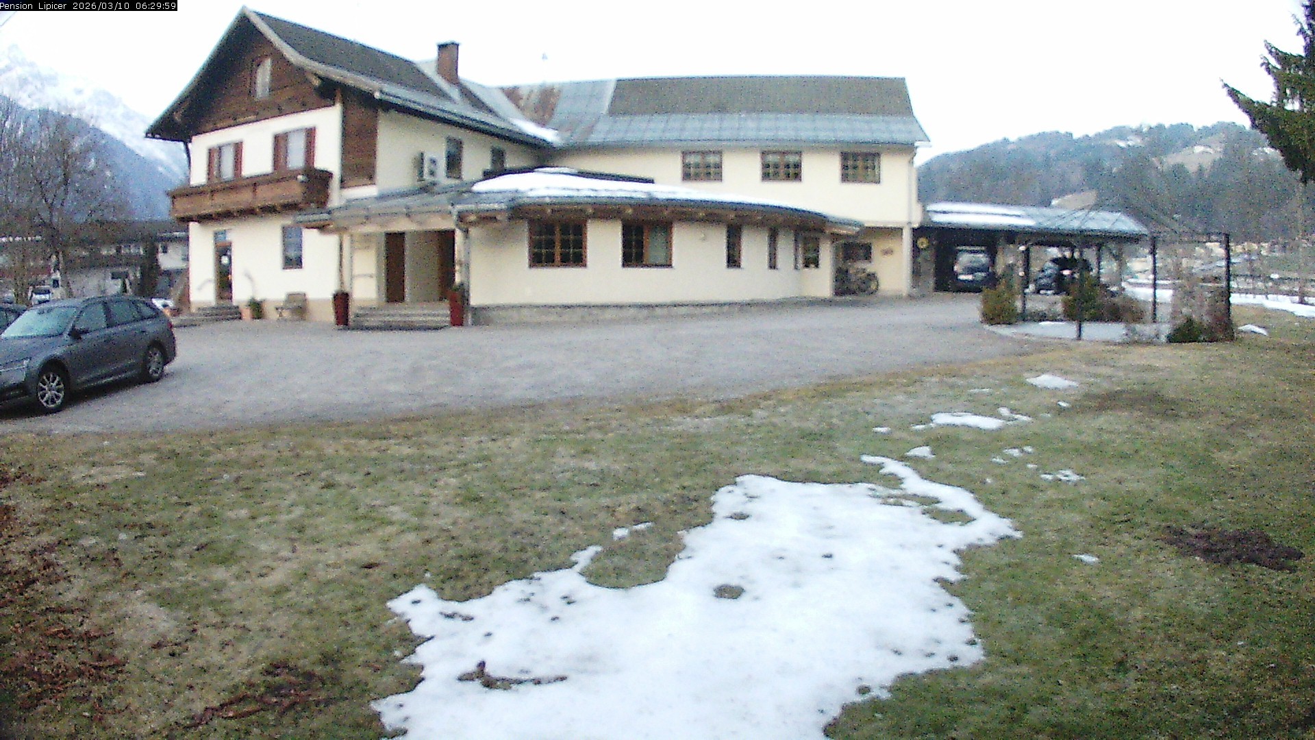 Archiv Foto Webcam Pension Lipicer in Kötschach Mauthen, Kärnten