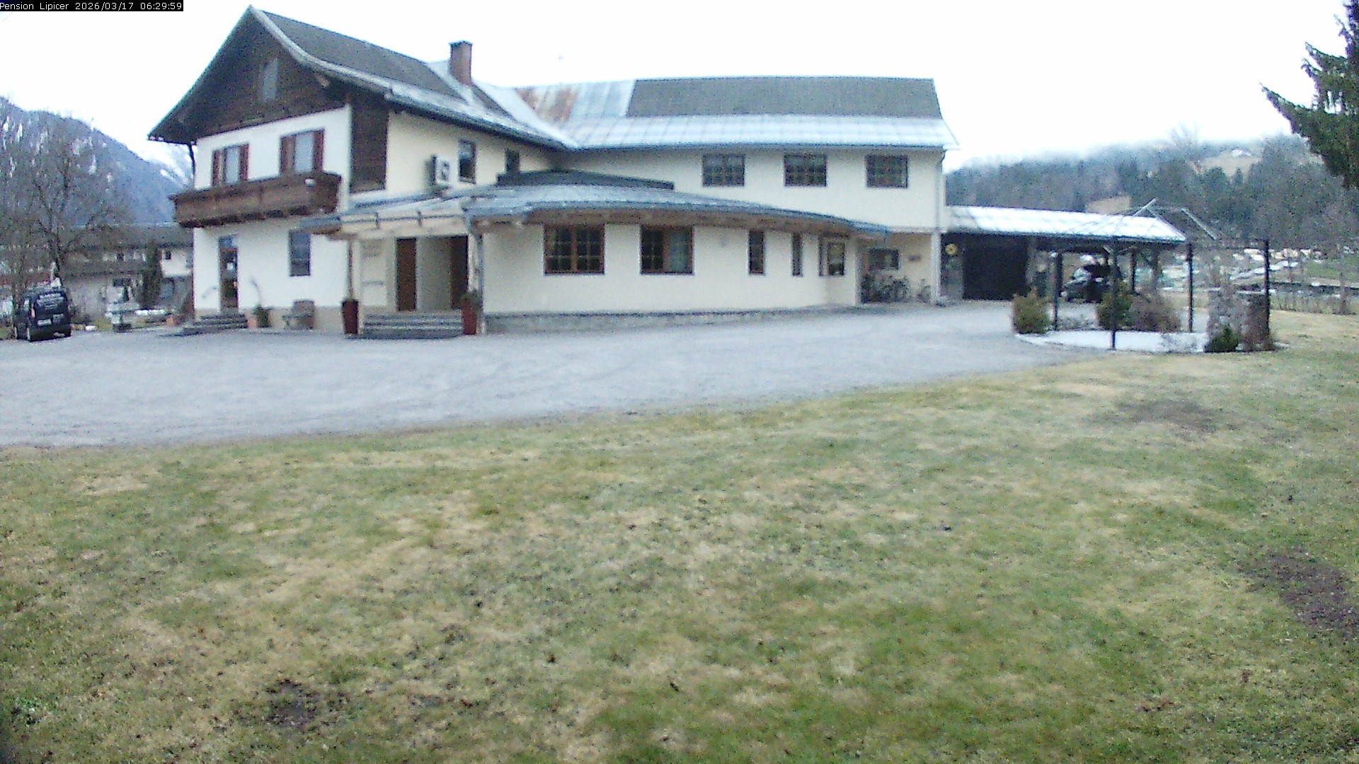 Archiv Foto Webcam Pension Lipicer in Kötschach Mauthen, Kärnten