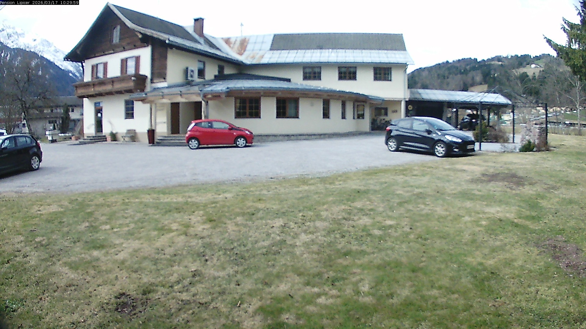 Archiv Foto Webcam Pension Lipicer in Kötschach Mauthen, Kärnten