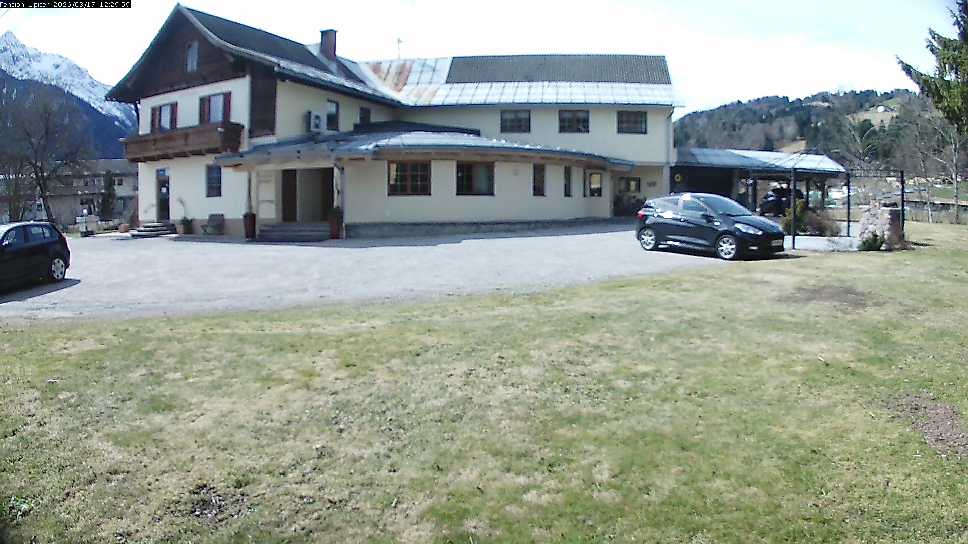 Archiv Foto Webcam Pension Lipicer in Kötschach Mauthen, Kärnten