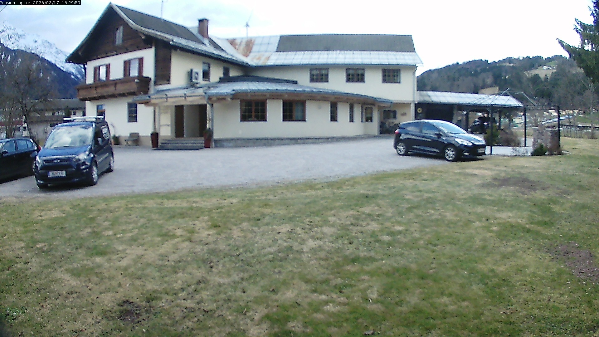 Archiv Foto Webcam Pension Lipicer in Kötschach Mauthen, Kärnten