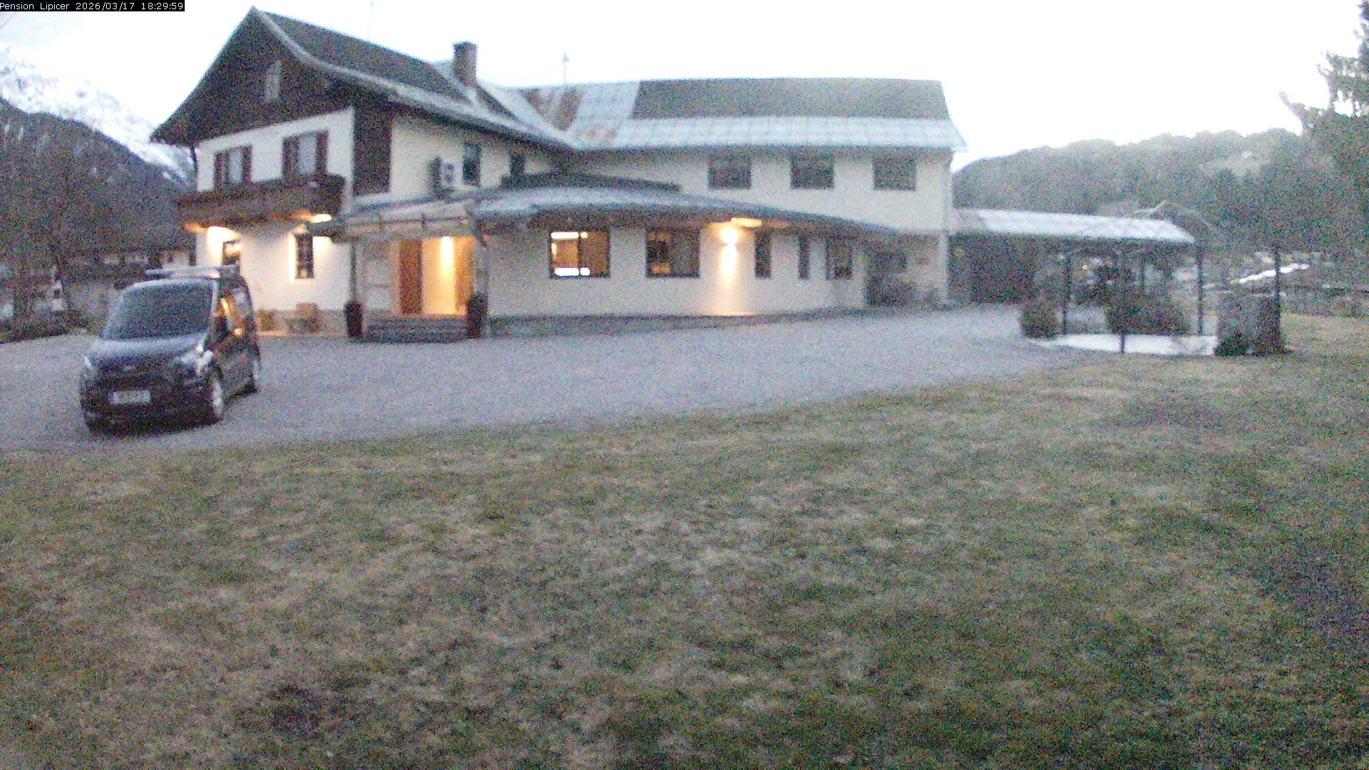 Archiv Foto Webcam Pension Lipicer in Kötschach Mauthen, Kärnten