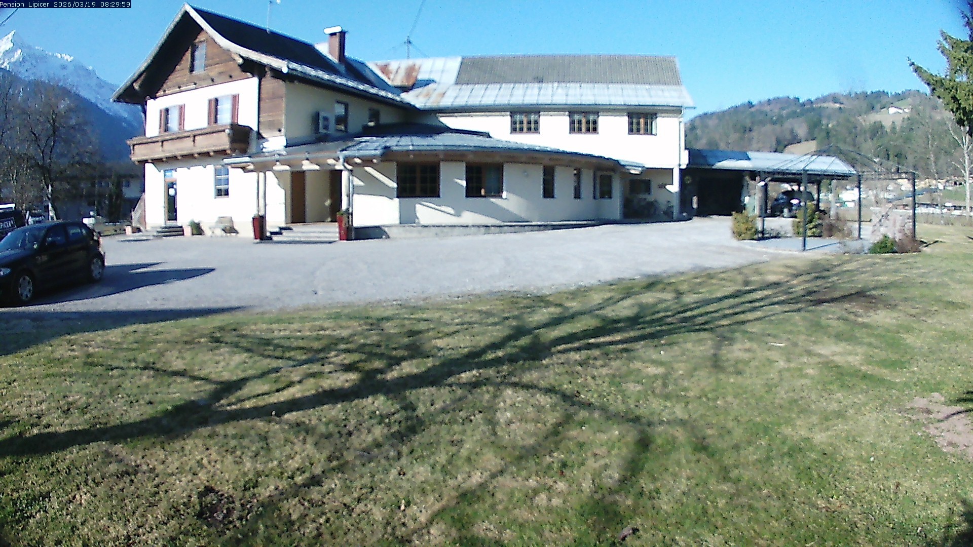 Archiv Foto Webcam Pension Lipicer in Kötschach Mauthen, Kärnten