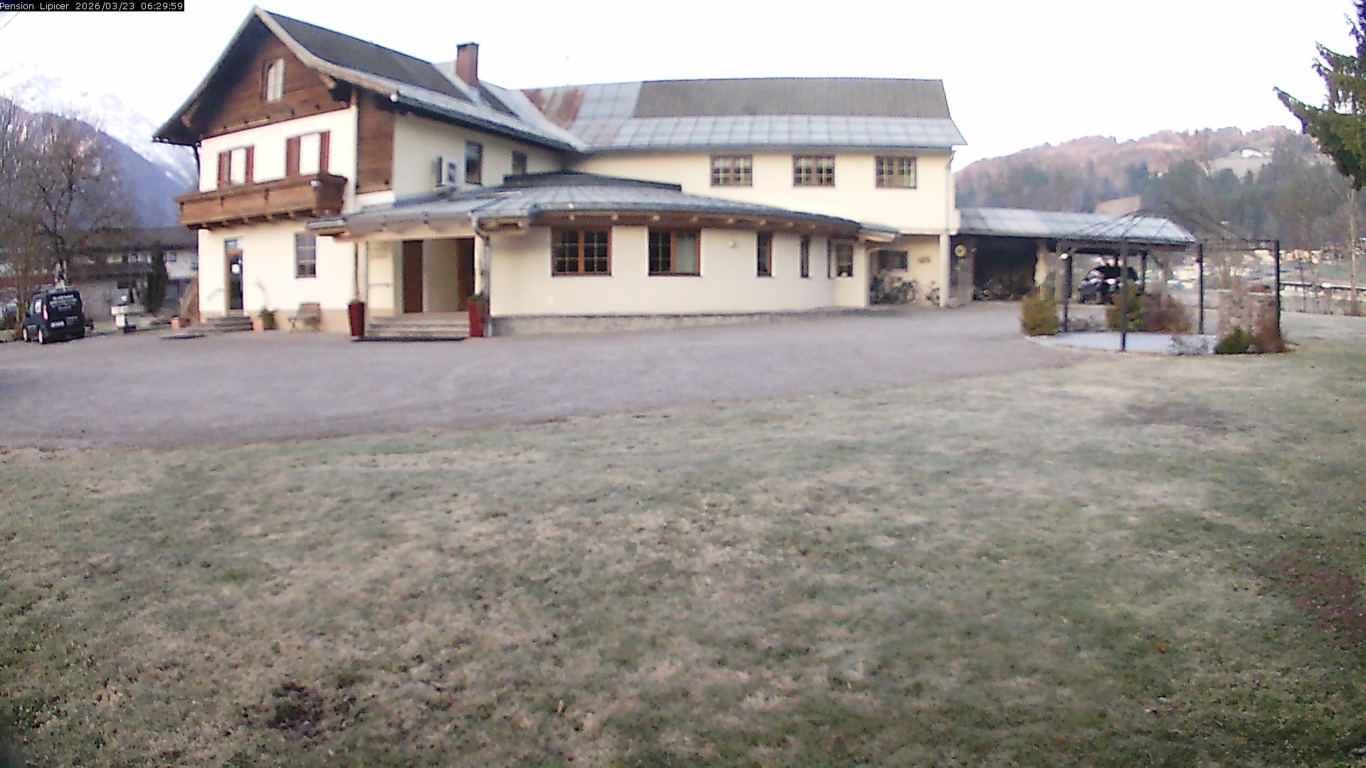 Archiv Foto Webcam Pension Lipicer in Kötschach Mauthen, Kärnten