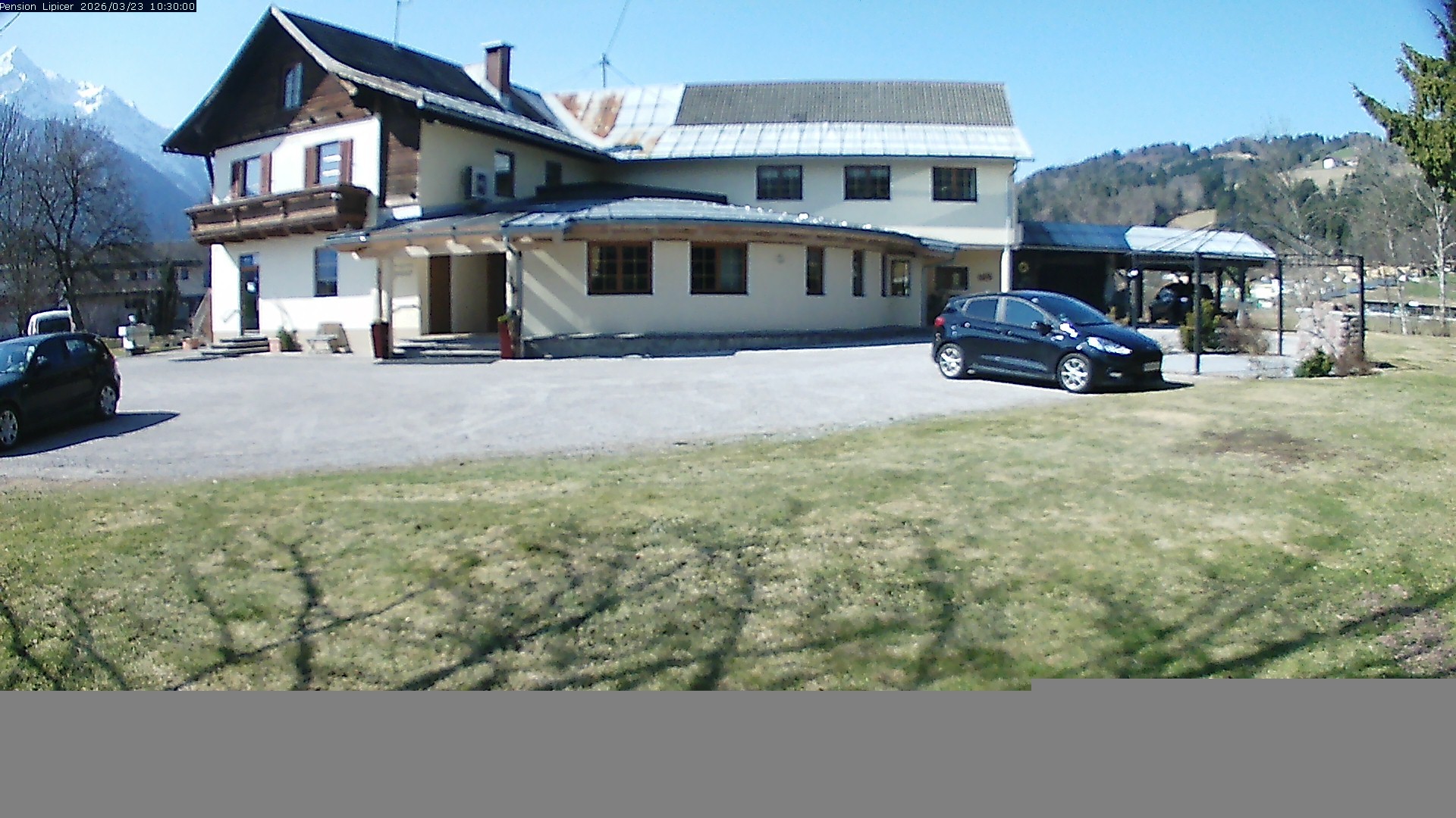 Archiv Foto Webcam Pension Lipicer in Kötschach Mauthen, Kärnten