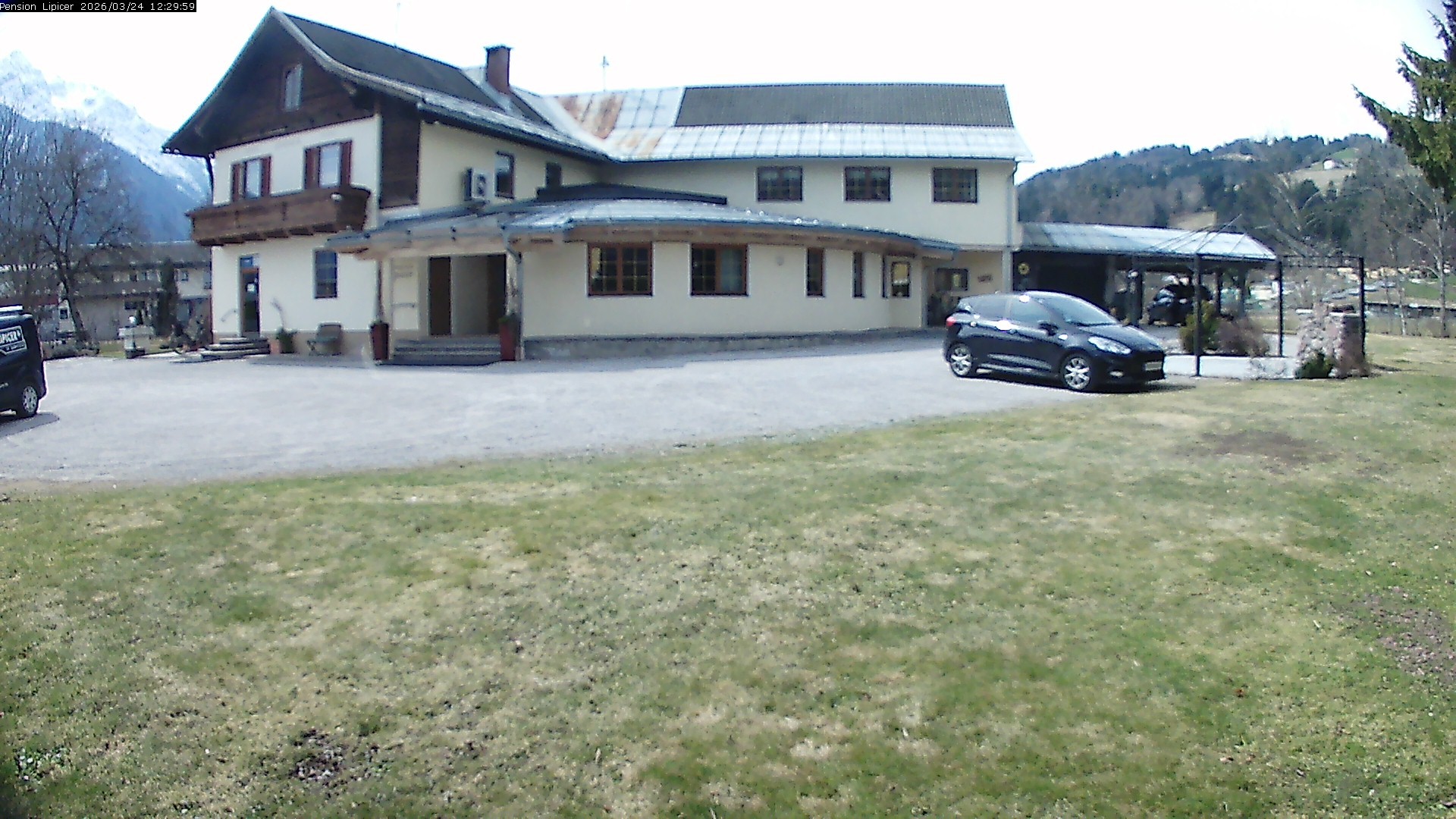 Archived image Webcam Kötschach Mauthen Hotel Lipicer, Carinthia