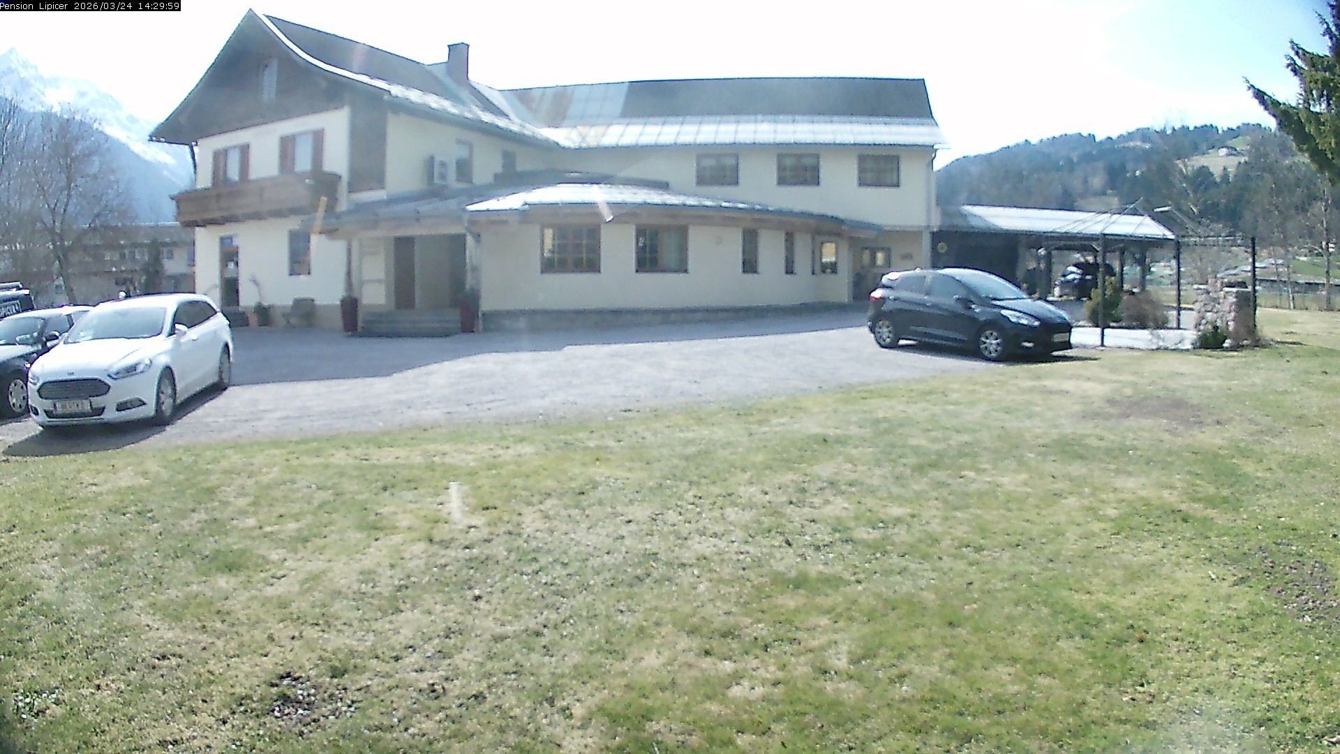 Archived image Webcam Kötschach Mauthen Hotel Lipicer, Carinthia