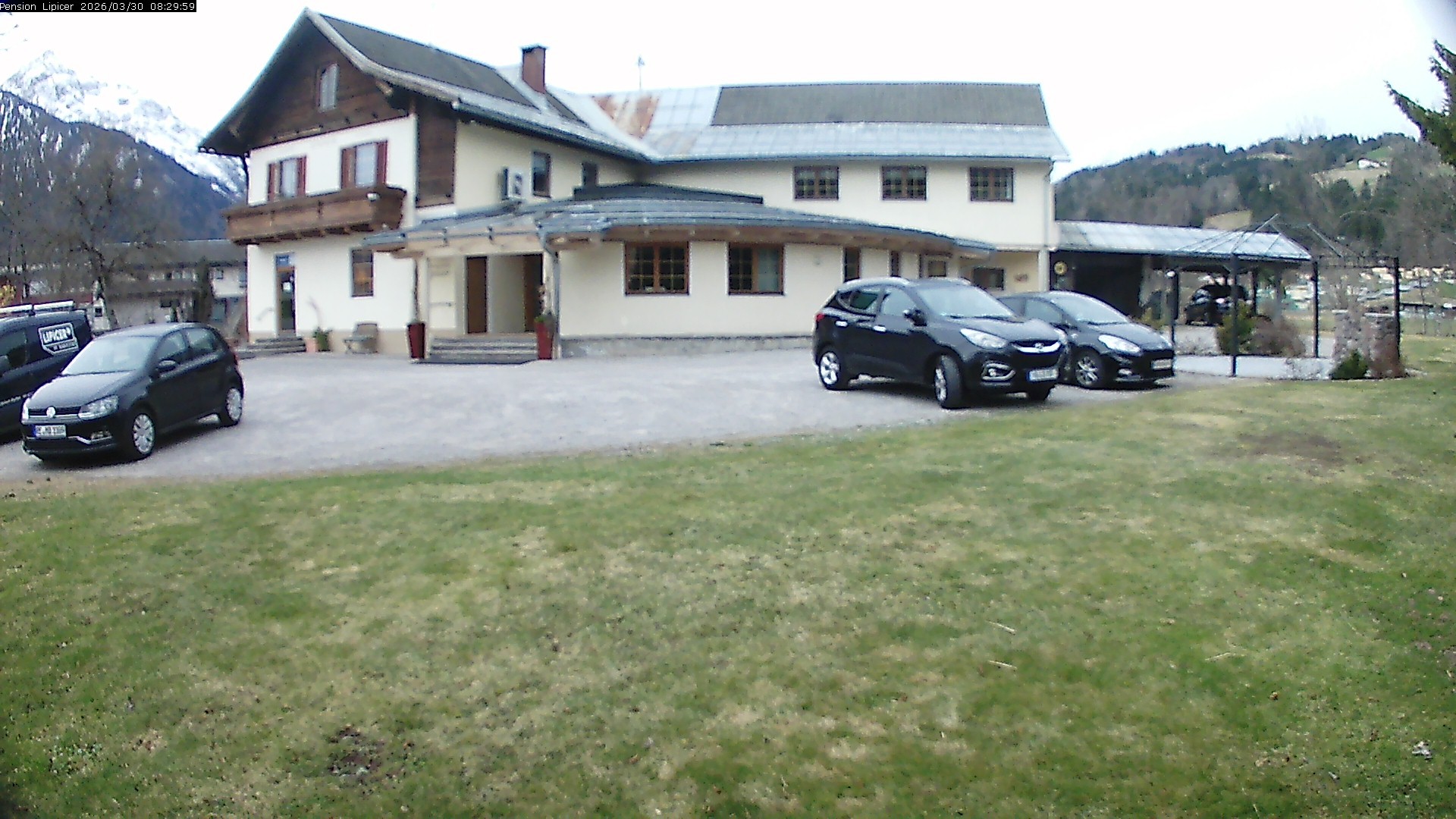 Archiv Foto Webcam Pension Lipicer in Kötschach Mauthen, Kärnten