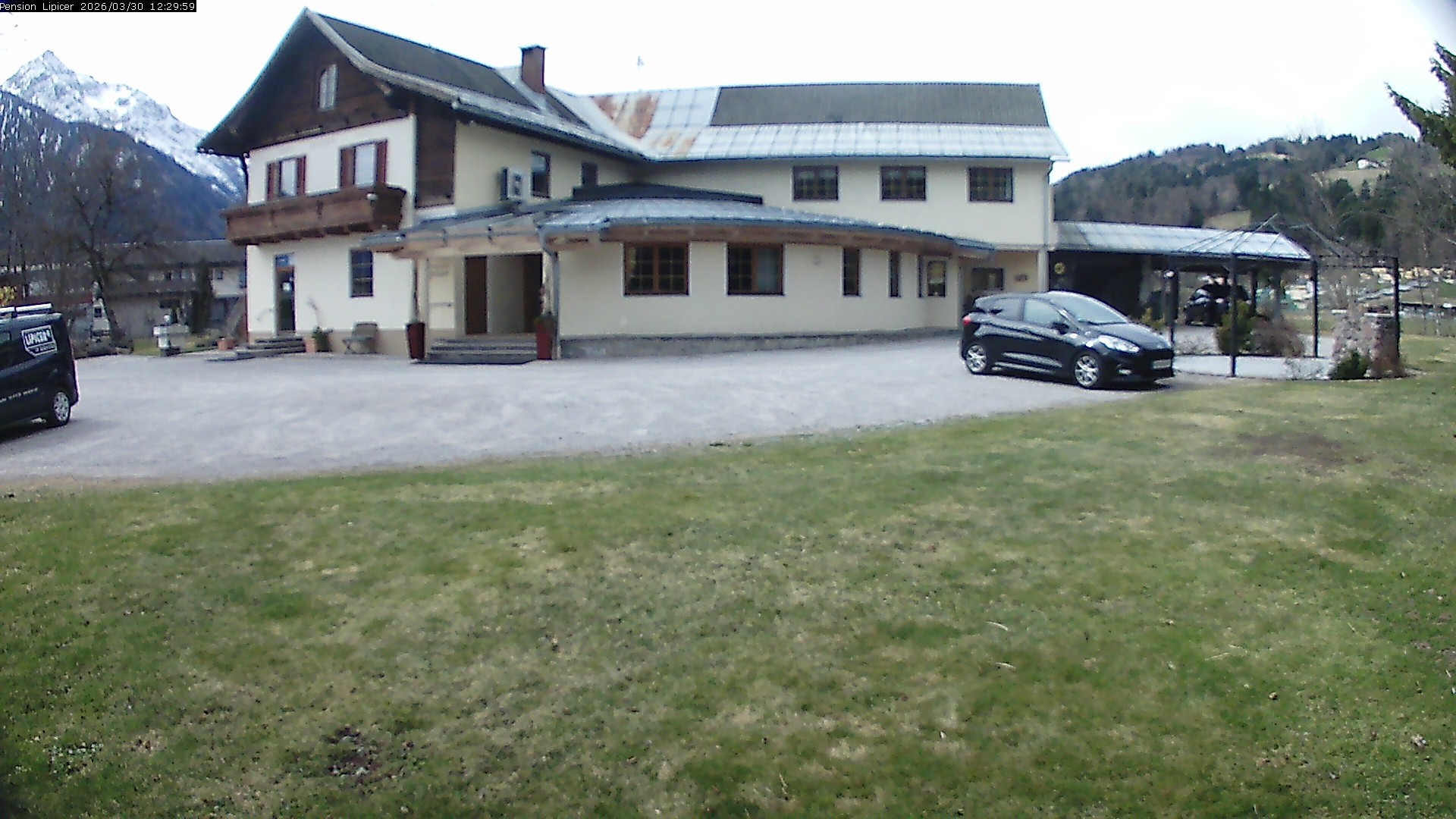 Archiv Foto Webcam Pension Lipicer in Kötschach Mauthen, Kärnten