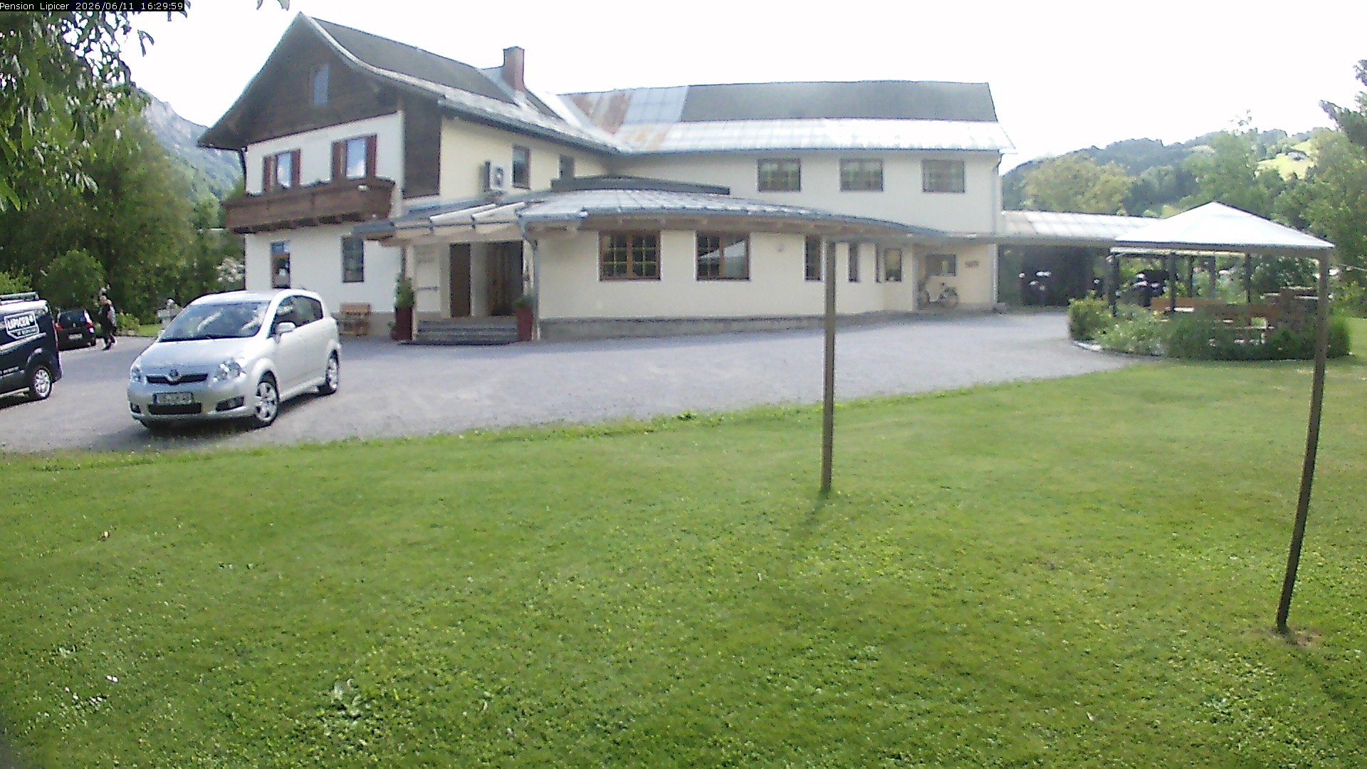 Archived image Webcam Kötschach Mauthen Hotel Lipicer, Carinthia