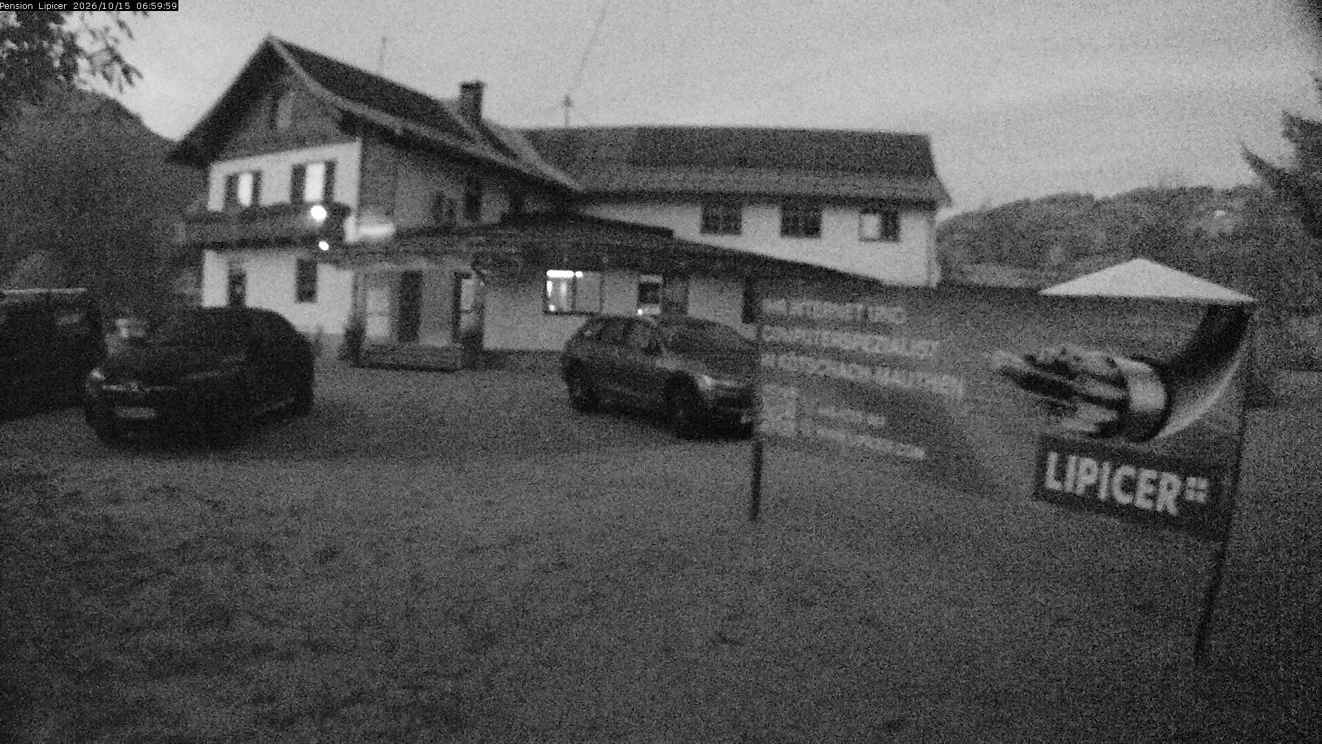 Archiv Foto Webcam Pension Lipicer in Kötschach Mauthen, Kärnten