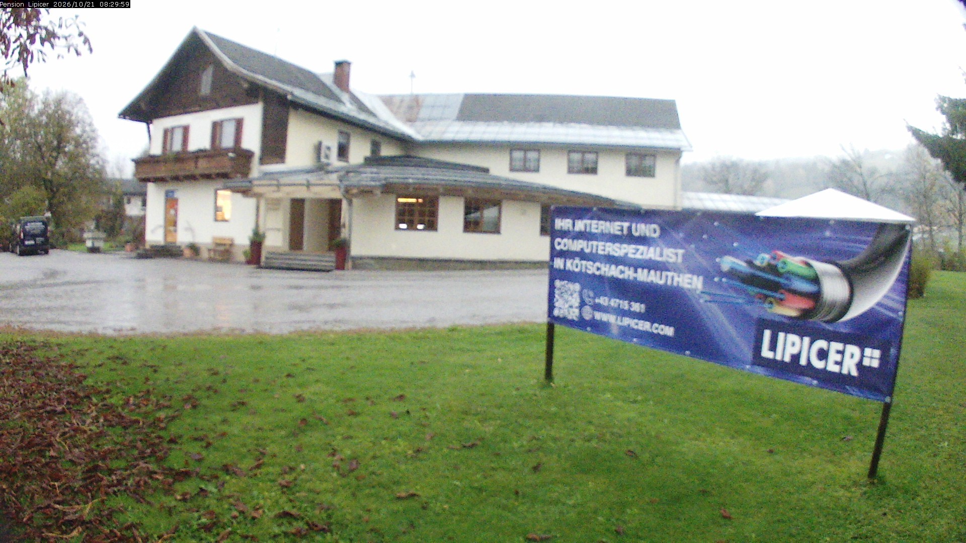 Archiv Foto Webcam Pension Lipicer in Kötschach Mauthen, Kärnten