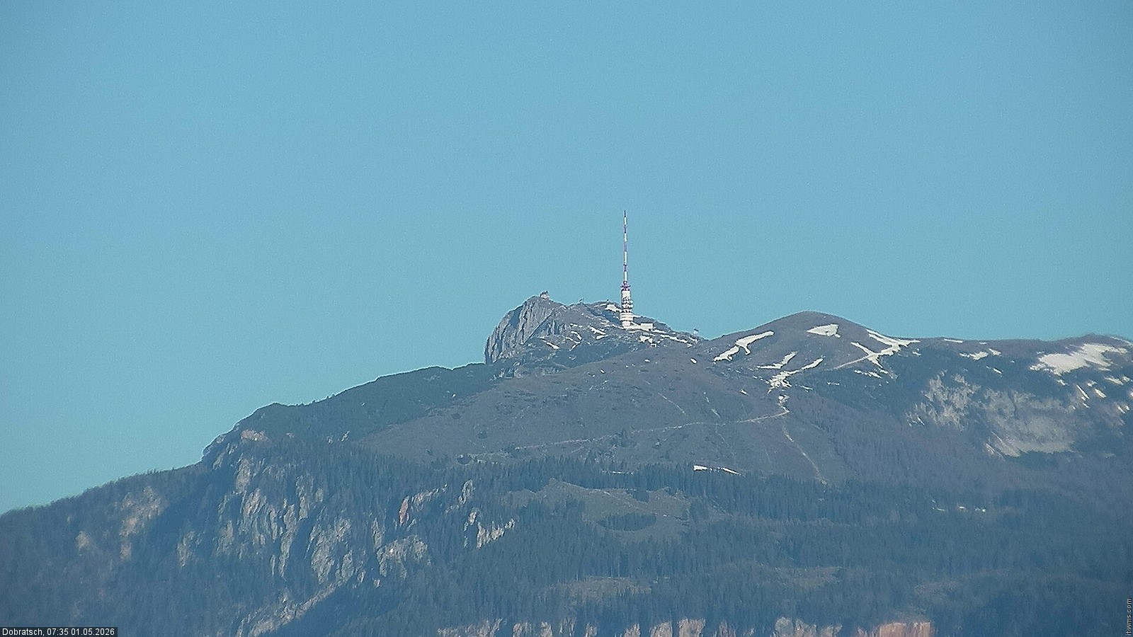 Archiv Foto Webcam Burgruine Finkenstein, Kärnten