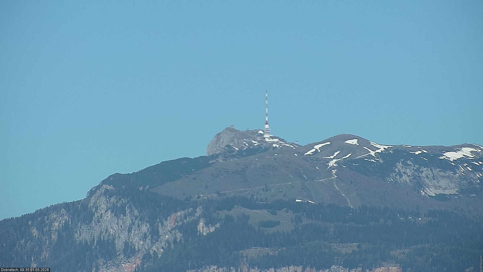 Archiv Foto Webcam Burgruine Finkenstein, Kärnten