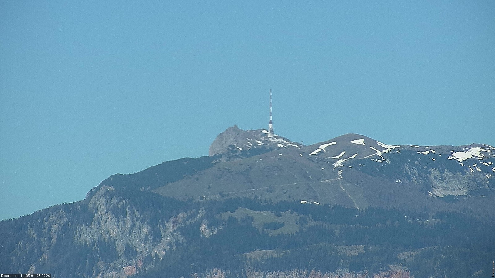 Archiv Foto Webcam Burgruine Finkenstein, Kärnten