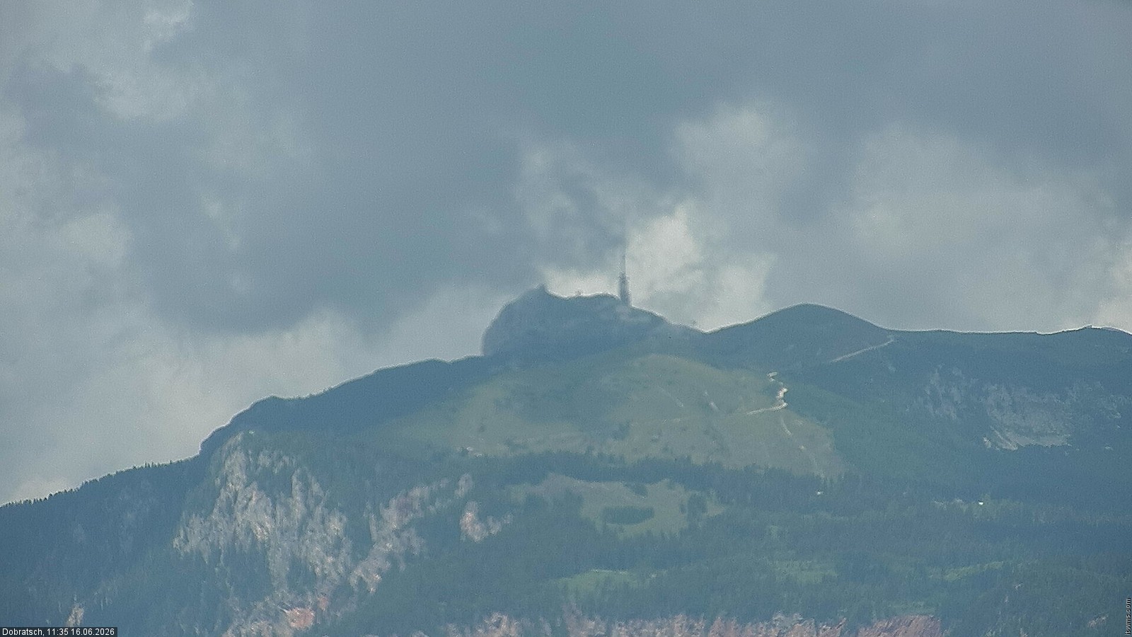 Archived image Webcam Ruined Castle Finkenstein, Carinthia