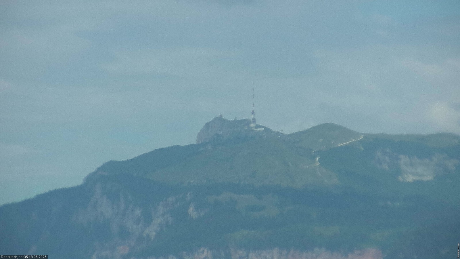 Archived image Webcam Ruined Castle Finkenstein, Carinthia