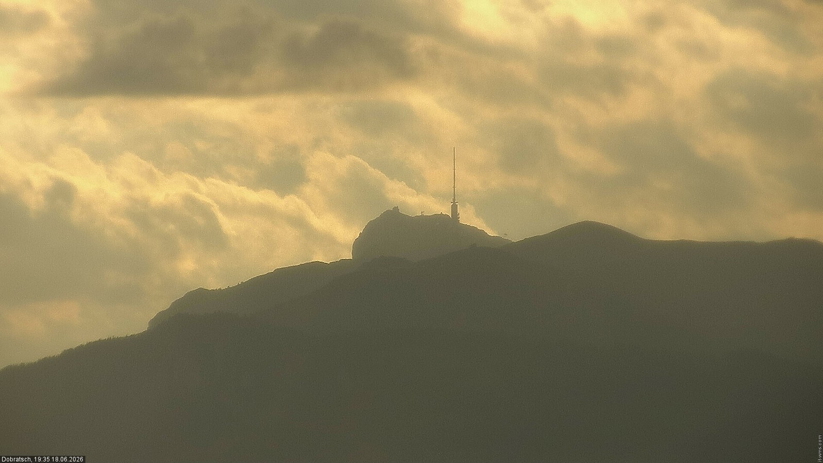 Archived image Webcam Ruined Castle Finkenstein, Carinthia