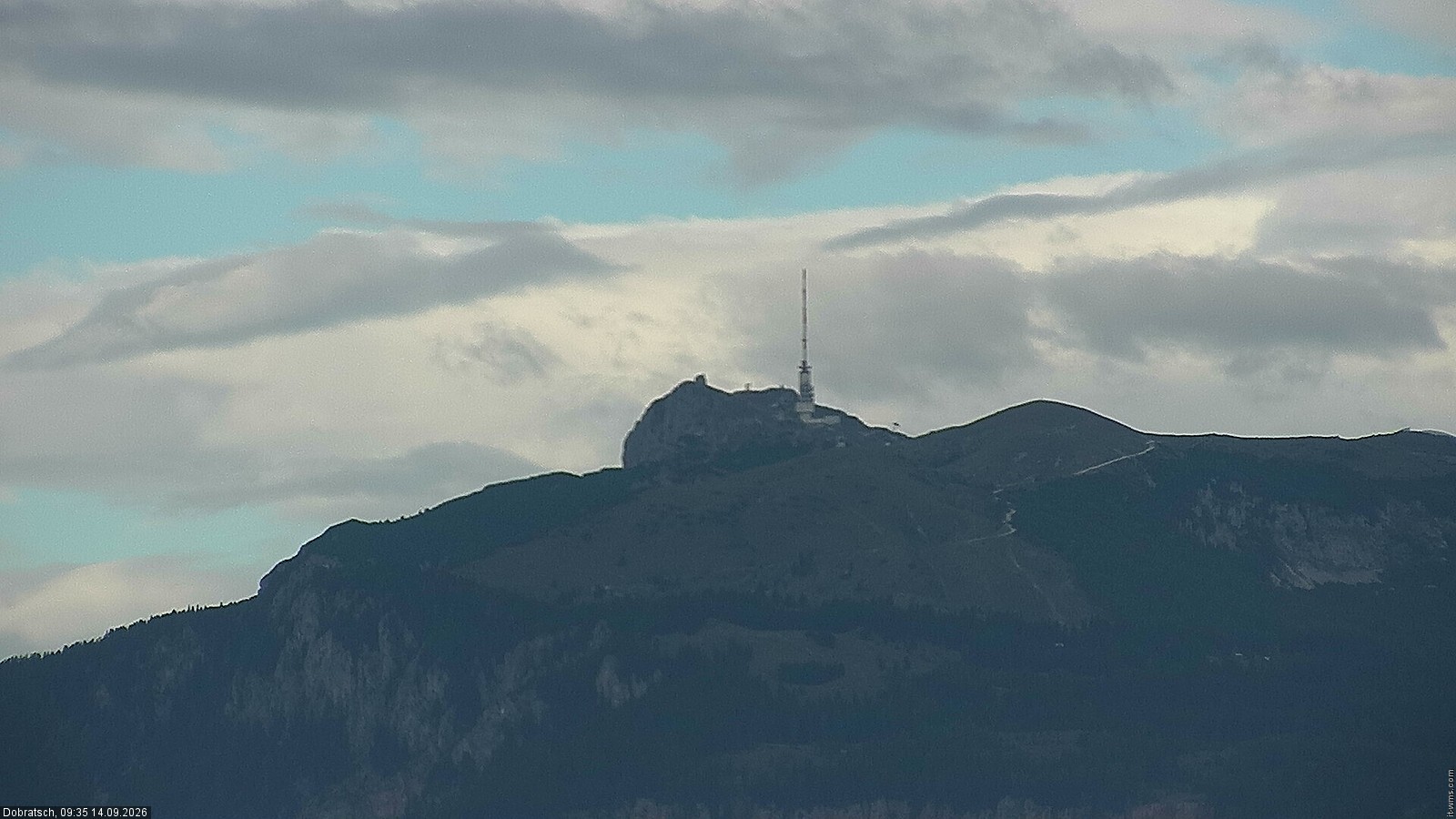 Archived image Webcam Ruined Castle Finkenstein, Carinthia