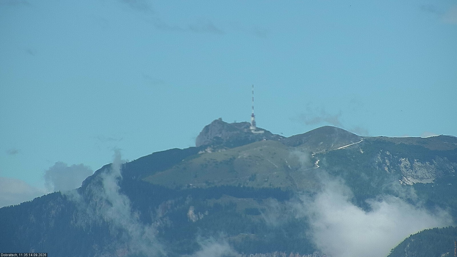 Archived image Webcam Ruined Castle Finkenstein, Carinthia