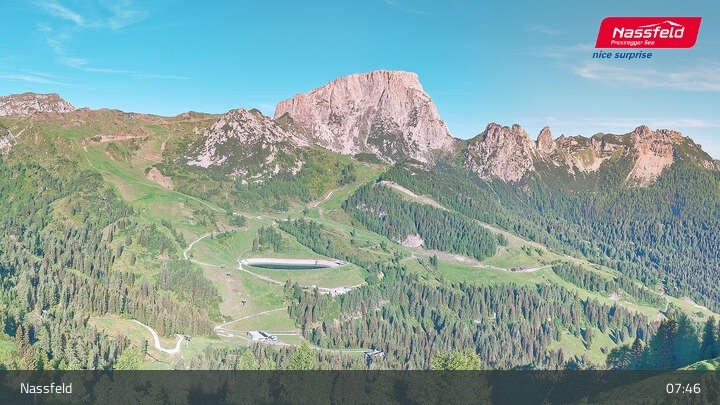 Archiv Foto Webcam Wanderregion Nassfeld