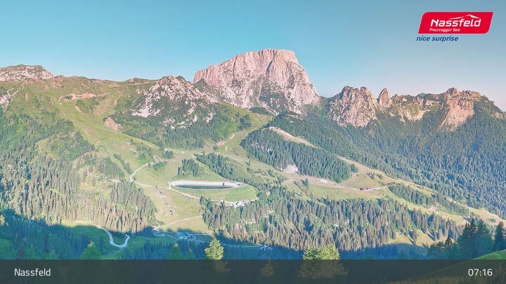 Archiv Foto Webcam Wanderregion Nassfeld
