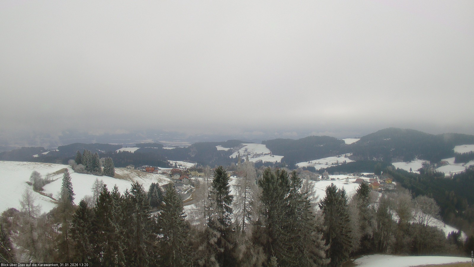 Archived image Webcam viallage Diex