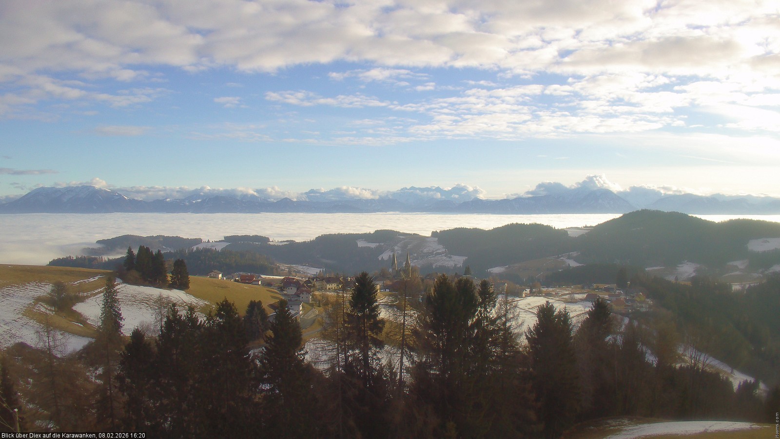 Archiv Foto Webcam Gemeinde Diex