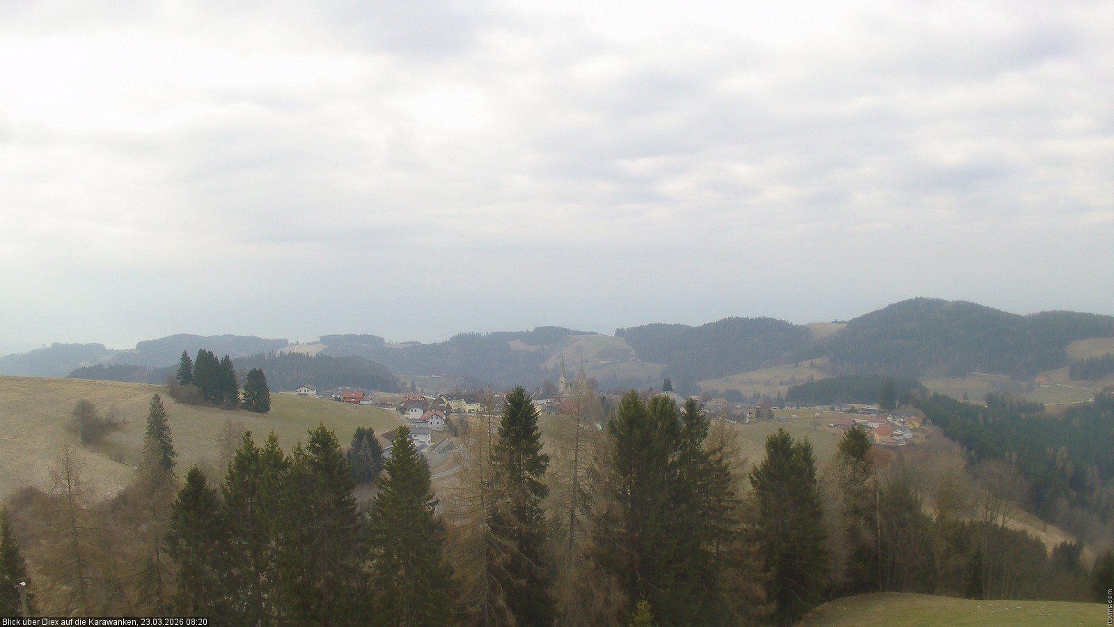 Archived image Webcam viallage Diex