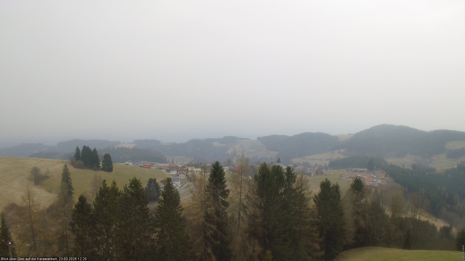 Archived image Webcam viallage Diex