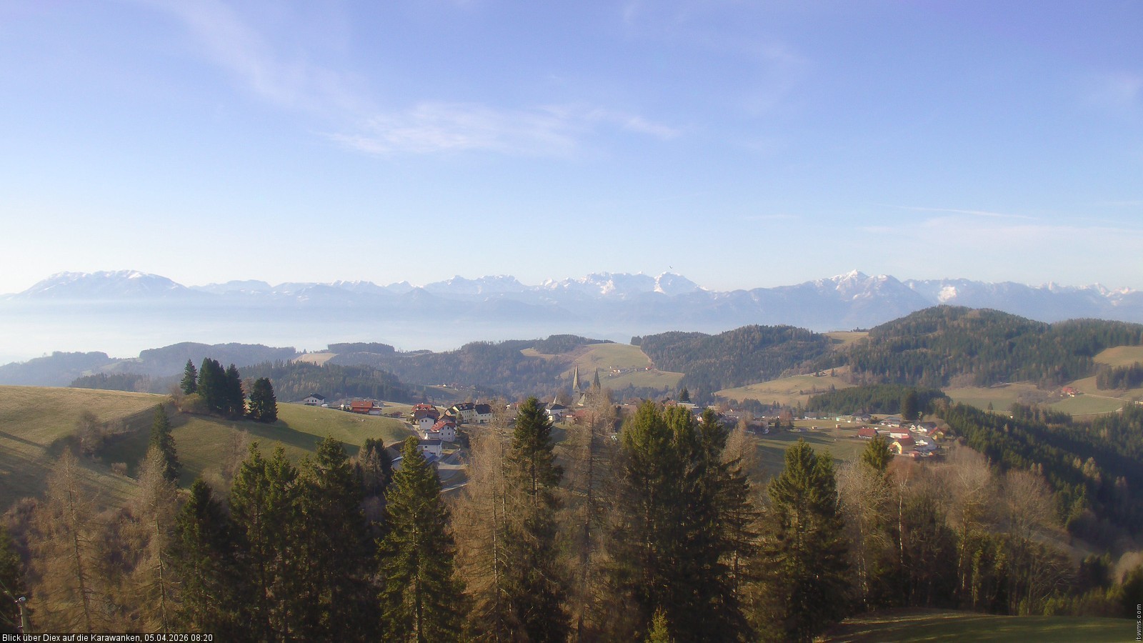 Archiv Foto Webcam Gemeinde Diex