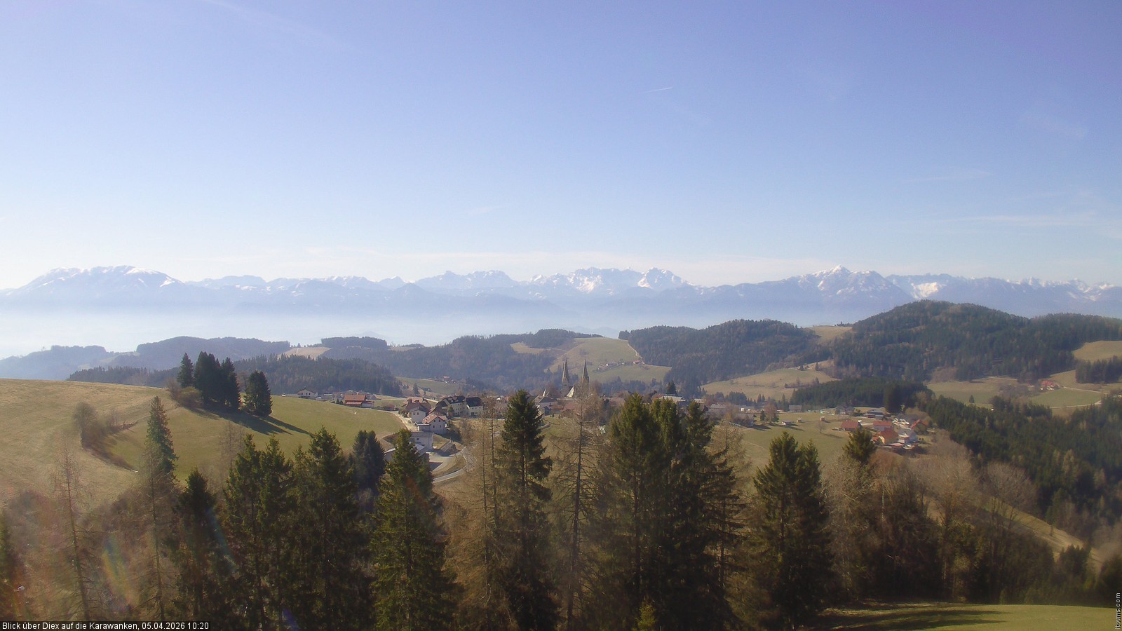 Archiv Foto Webcam Gemeinde Diex