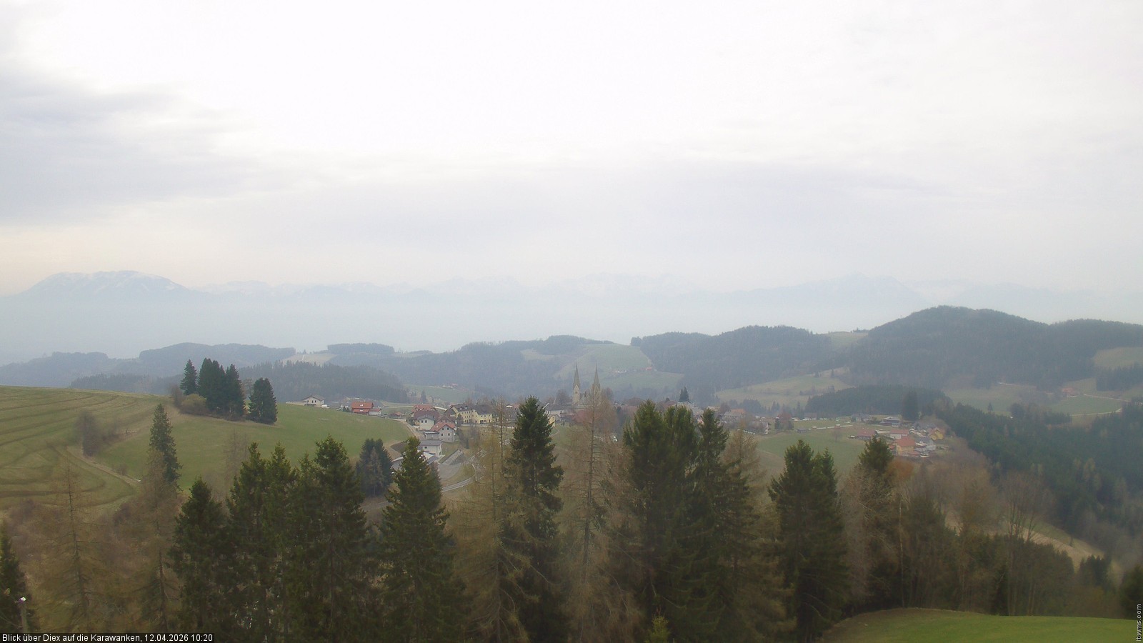 Archived image Webcam viallage Diex