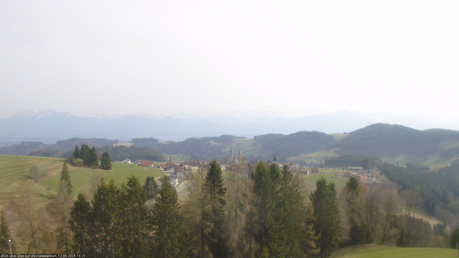 Archived image Webcam viallage Diex