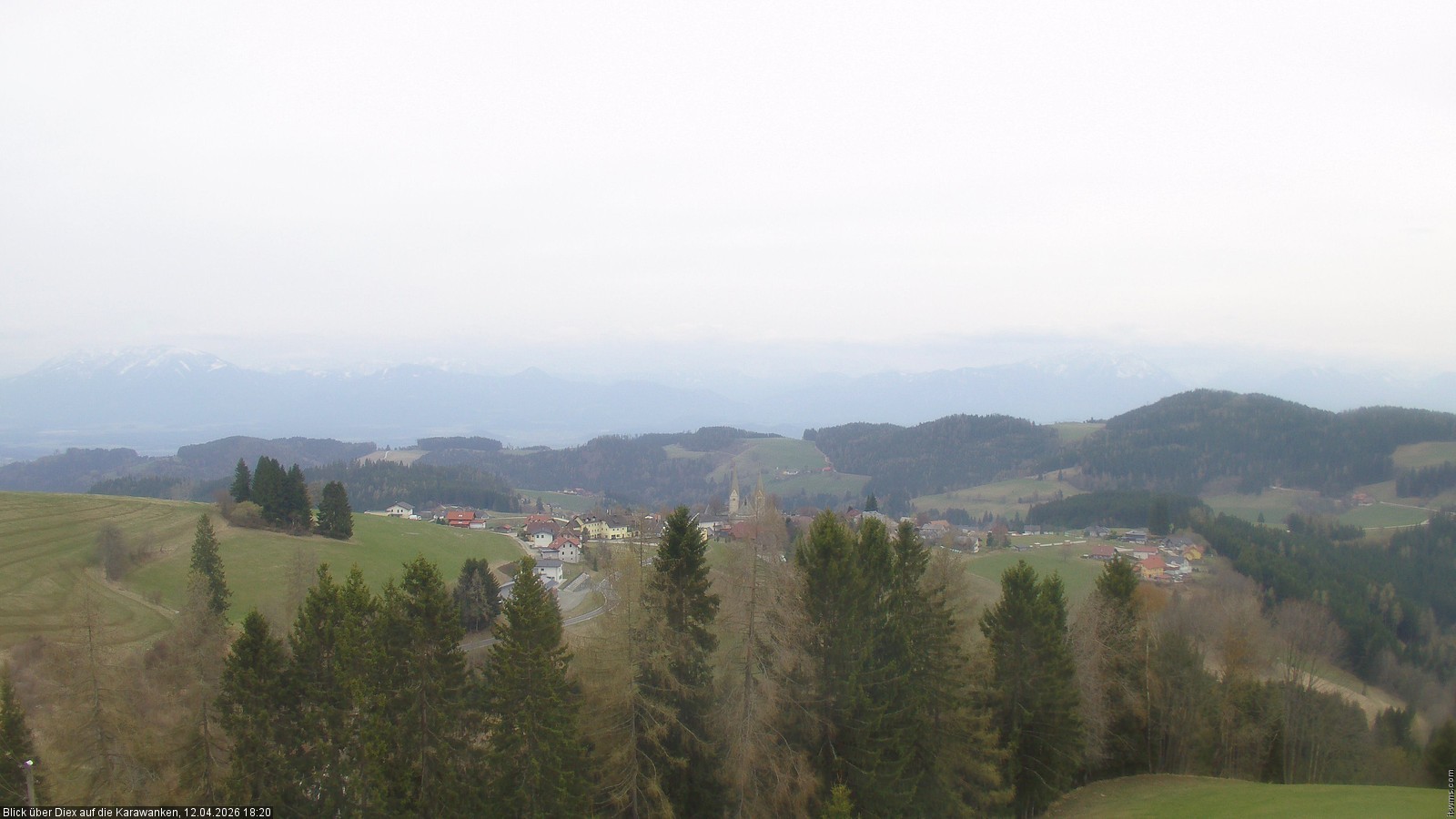 Archived image Webcam viallage Diex