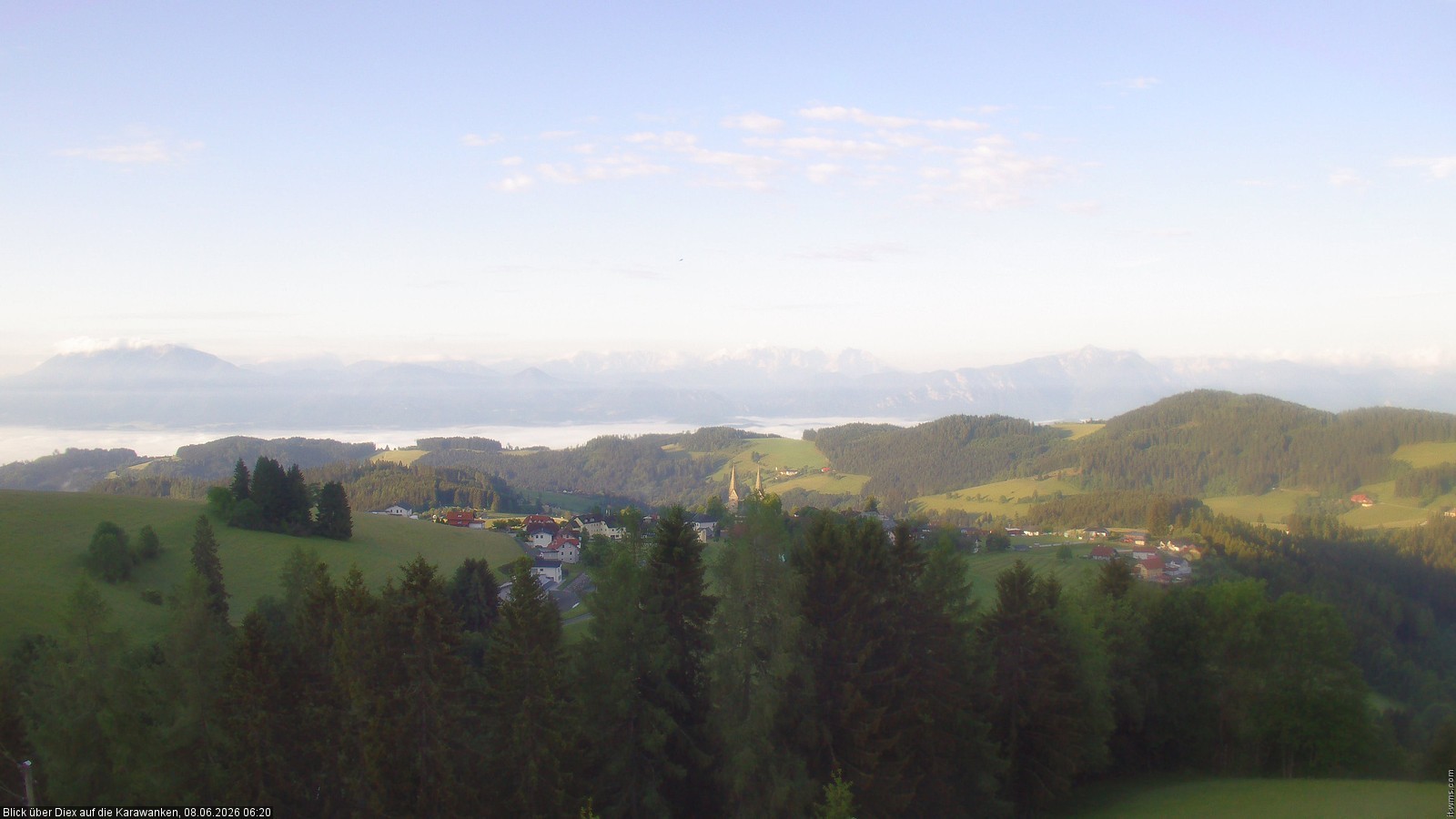 Archiv Foto Webcam Gemeinde Diex