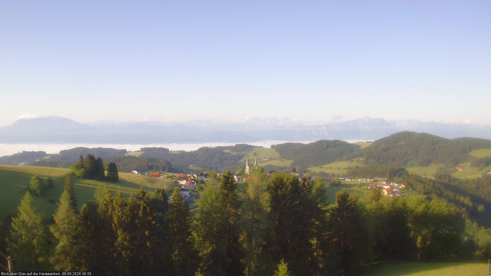 Archiv Foto Webcam Gemeinde Diex