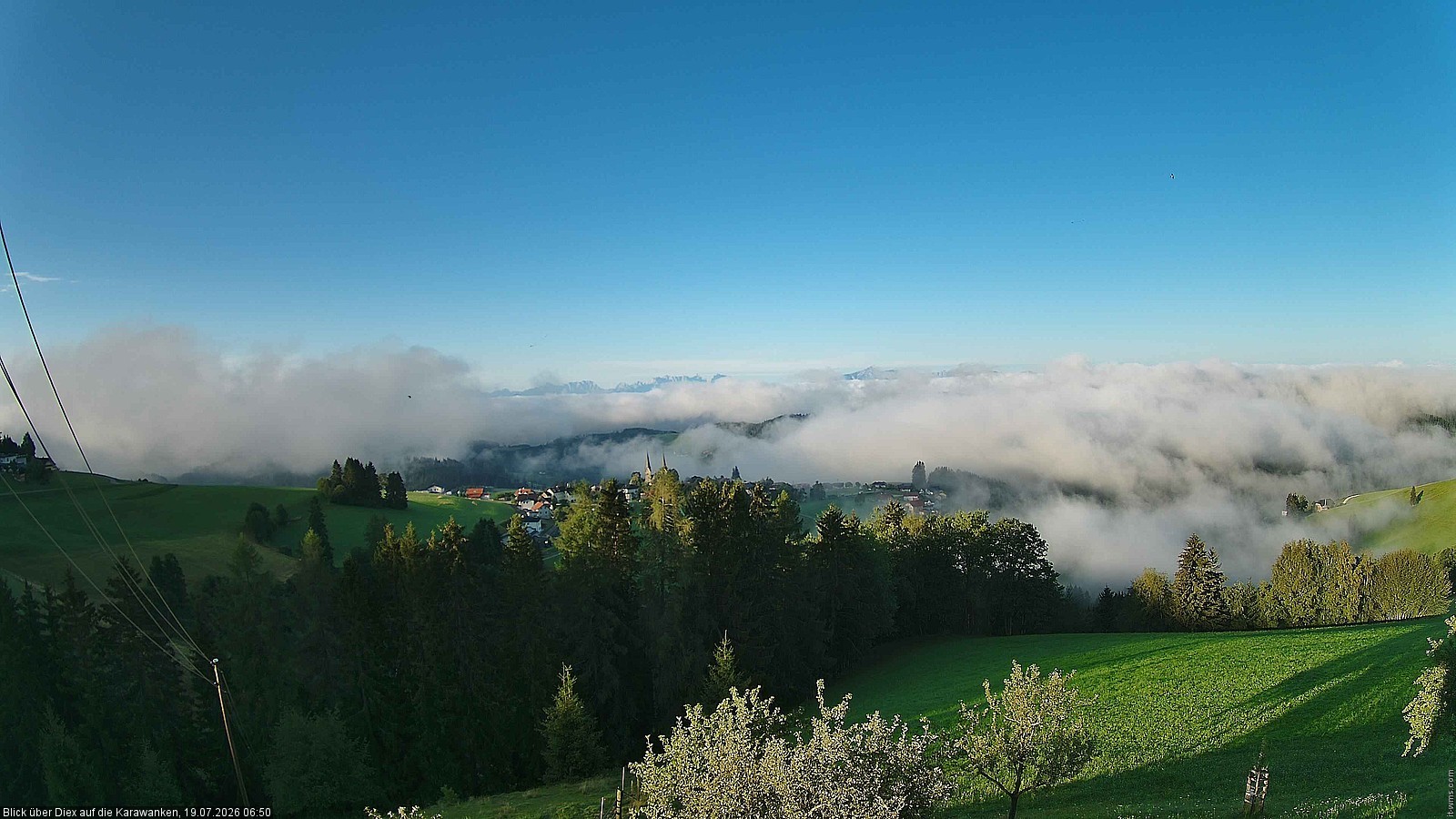 Archiv Foto Webcam Gemeinde Diex