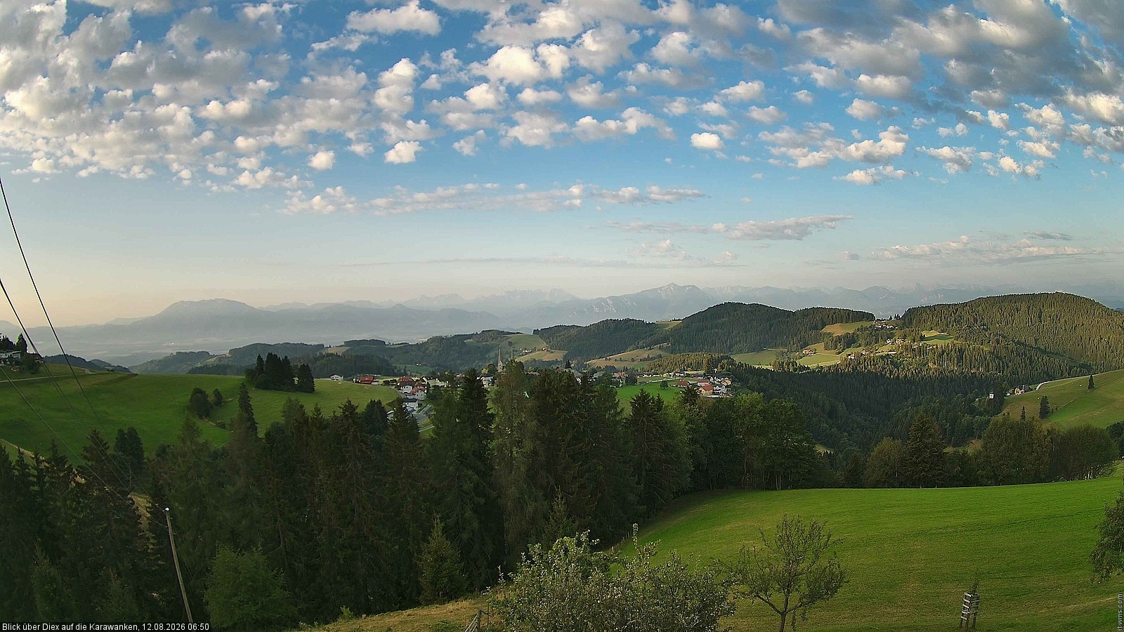 Archiv Foto Webcam Gemeinde Diex