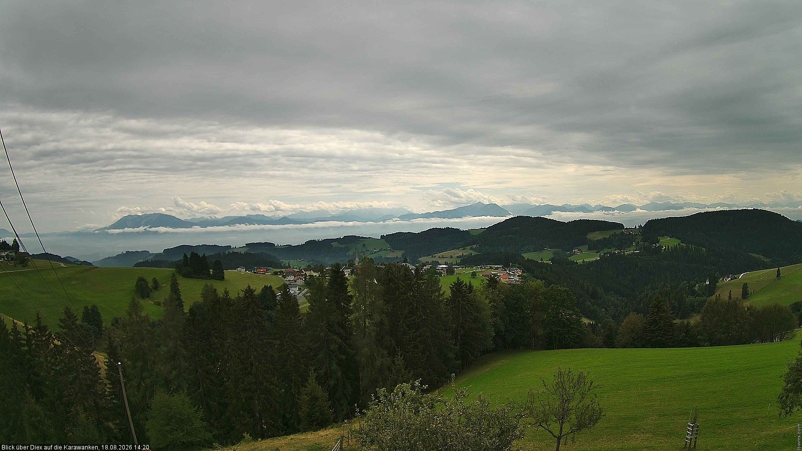 Archiv Foto Webcam Gemeinde Diex
