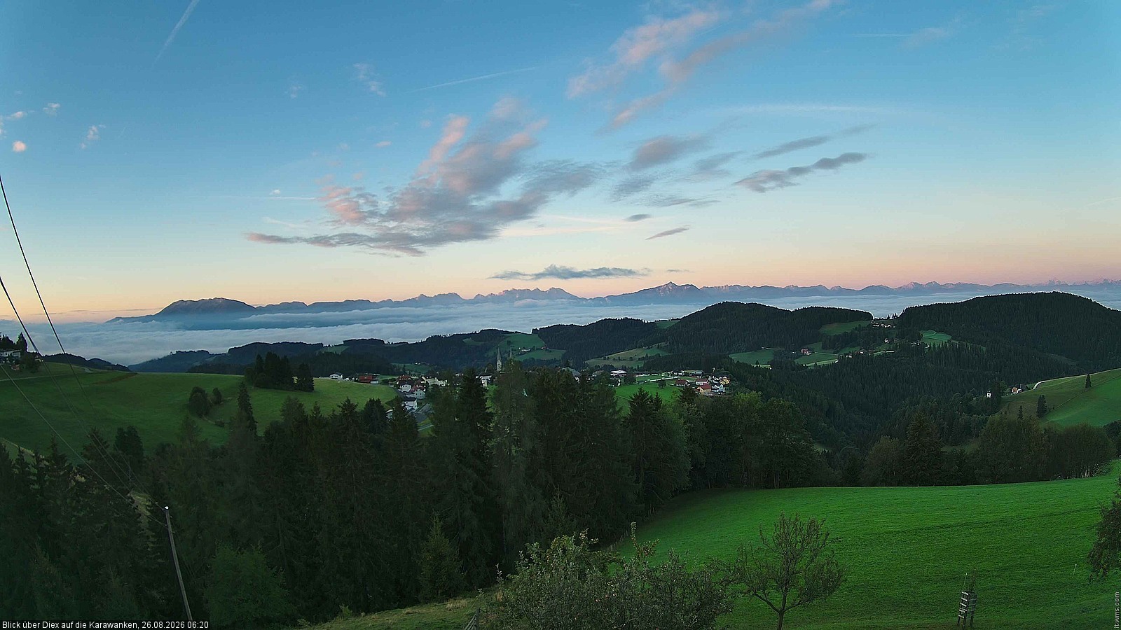 Archiv Foto Webcam Gemeinde Diex