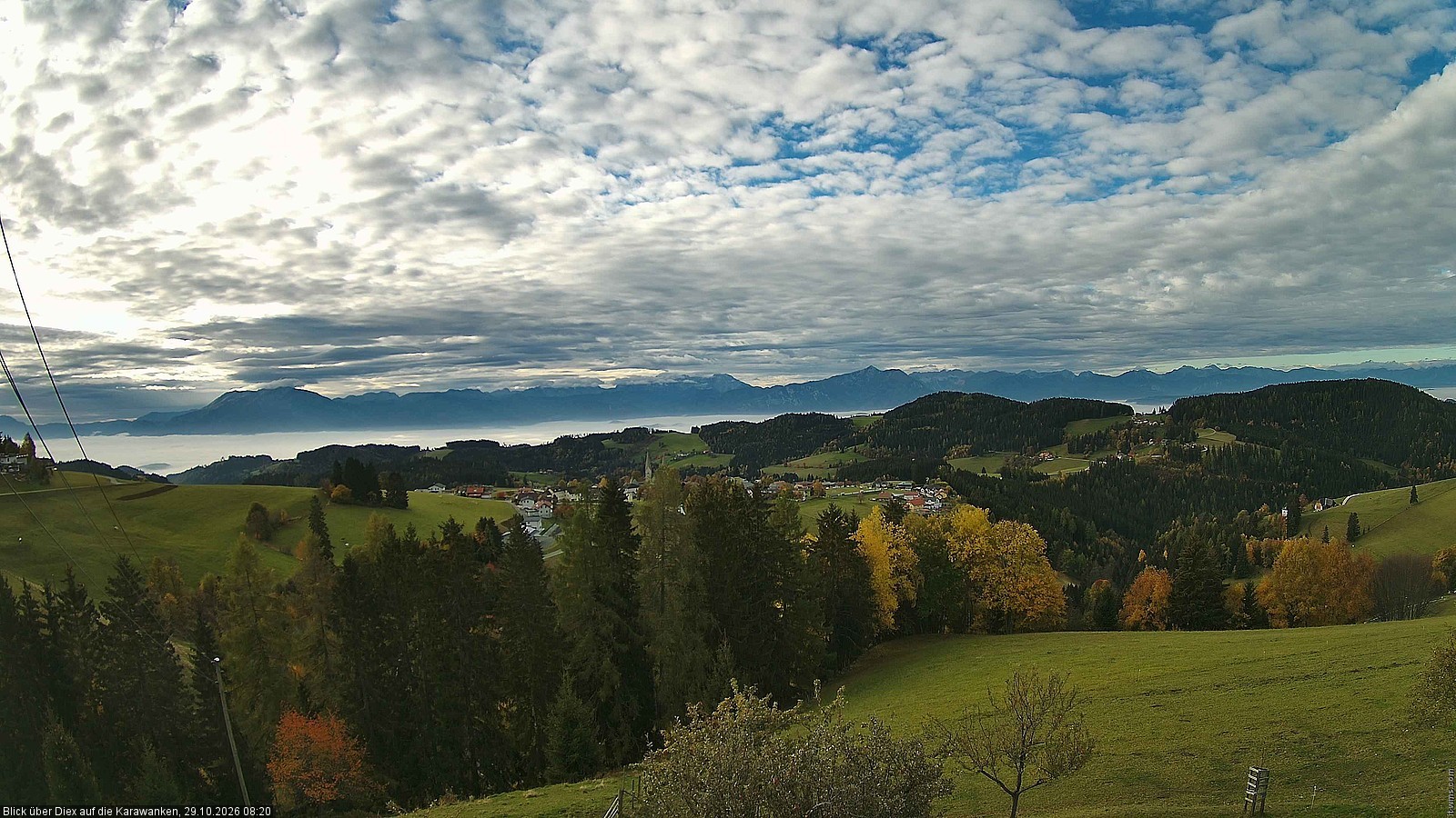 Archiv Foto Webcam Gemeinde Diex
