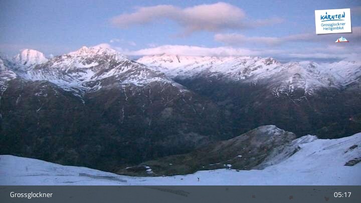 Archiv Foto Webcam Heiligenblut: Schareck (2606 m)