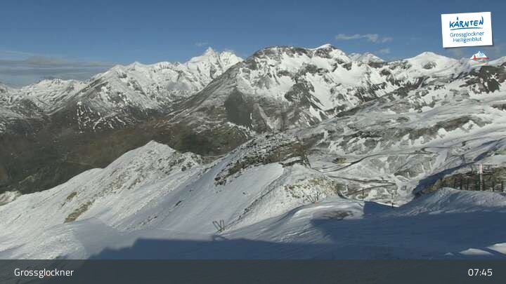 Archiv Foto Webcam Heiligenblut: Schareck (2606 m)