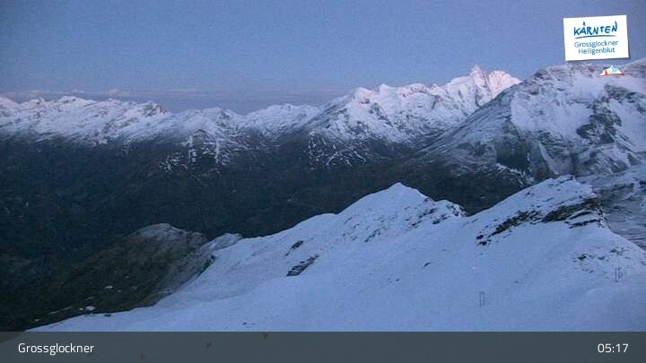 Archiv Foto Webcam Heiligenblut: Schareck (2606 m)